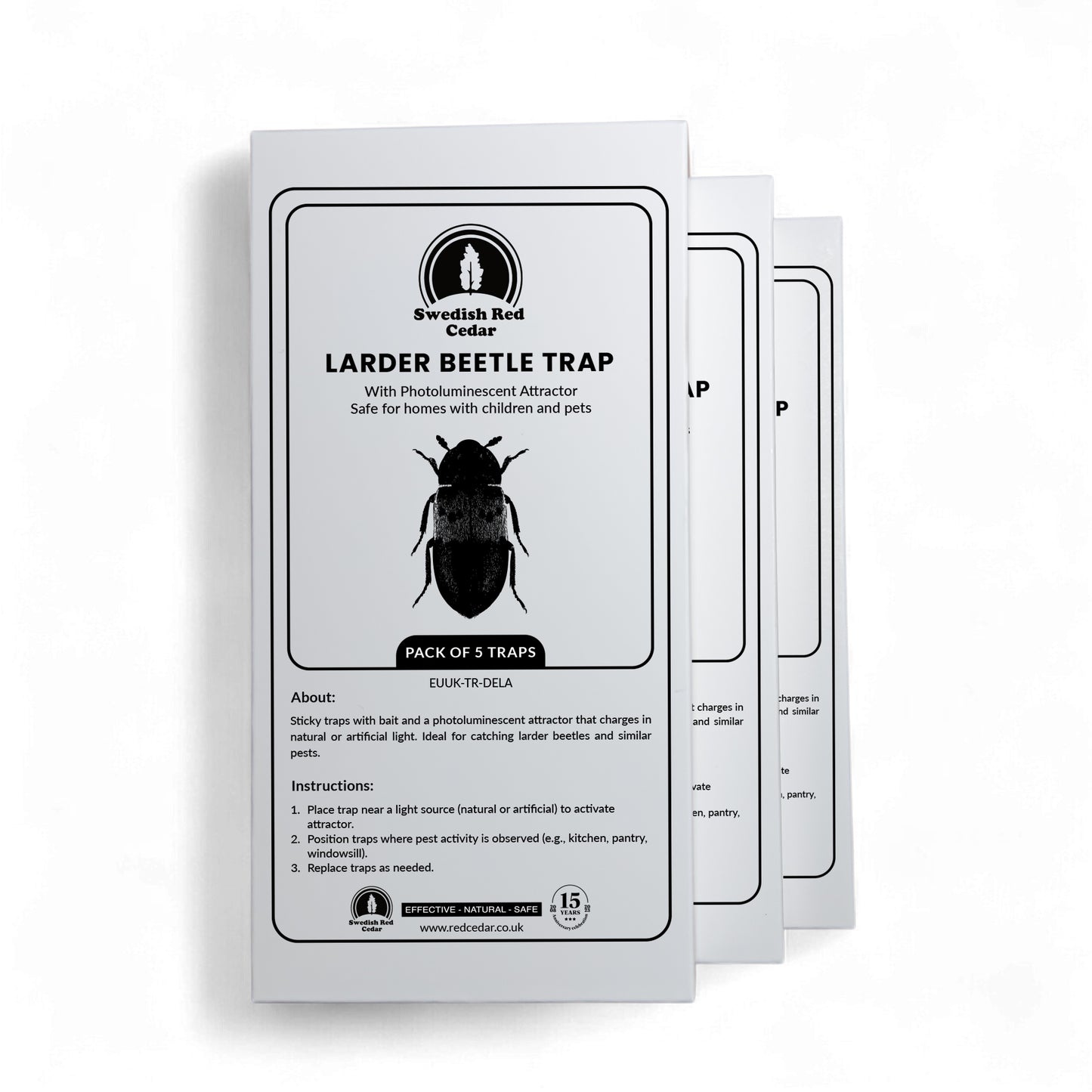Larder Beetle Trap - 5 Traps