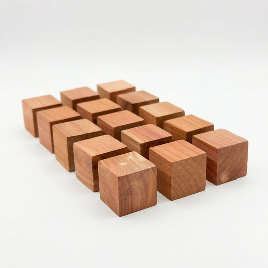 Cedarwood Cubes – Wardrobe & Drawer Protection
