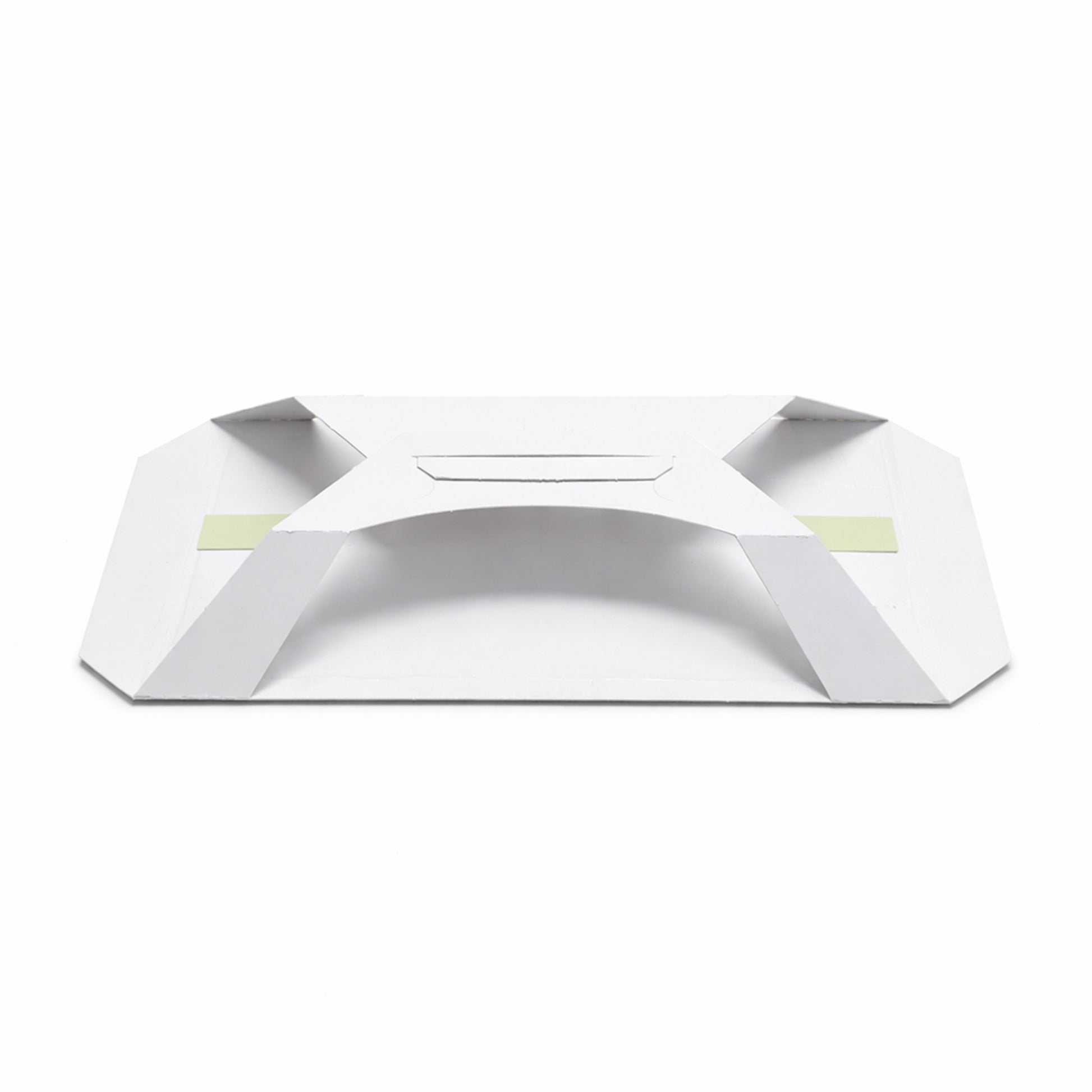 Larder beetle trap folded and ready for placement