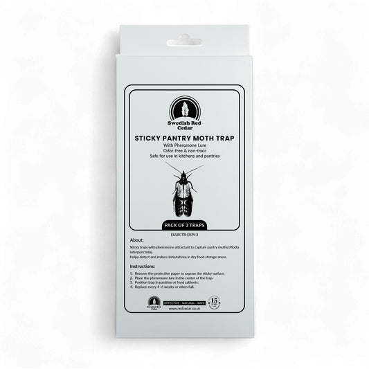 Sticky Pantry Moth Trap with Pheromones 3-pack